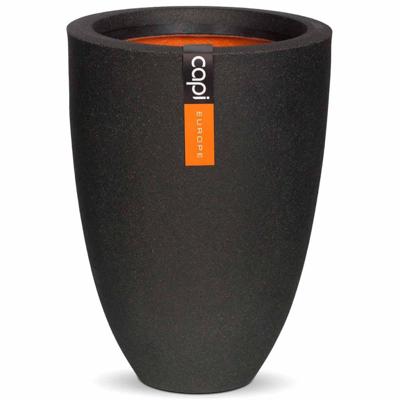 Capi Vaas Elegant Laag 36x47 cm - Zwart