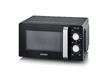 Severin 7781 Magnetron Zwart/grijs 700 W Timerfunctie, Grillfunctie
