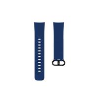 Hama Fitbit Horlogebandje, 22 mm, verstelbare reservearmband voor smartwatch Fitbit Charge 3, Charge 4, Sense, Sense 2, Fitbit armband om te vervangen, wisselarmband van TPU, roestvrij stalen gesp, blauw - thumbnail