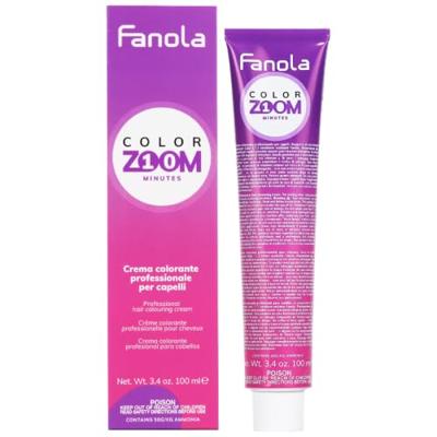 Fanola Color Zoom Permanent Hair Color 5.2 Light Chestnut Violet 100ml