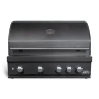 Imperatore Nero Gasbarbecue 4 Burners Built-In Gun Metal - thumbnail