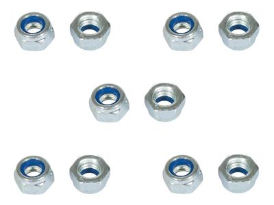 Dresselhaus zeskantmoer lock nut m8 6-ct/low form