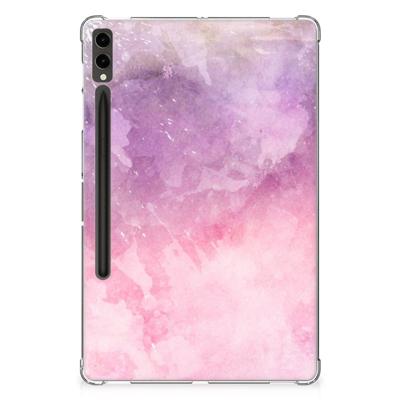 Tablethoes Samsung Galaxy Tab S9 Plus Pink Purple Paint Tablethoes Samsung Galaxy Tab S9 Plus Pink Purple Paint