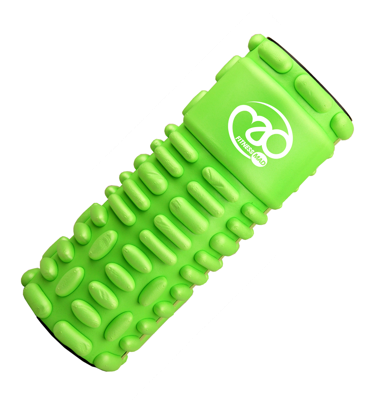 Fitness-Mad foamroller Vari 30,5 x 12 cm EVA foam lime