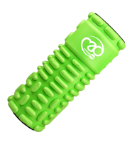 Fitness-Mad foamroller Vari 30,5 x 12 cm EVA foam lime - thumbnail