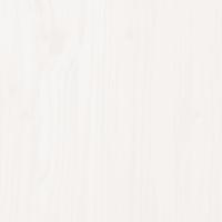 Bedframe massief hout wit 120x190 cm - thumbnail