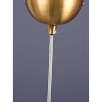 It's About Romi Hanglamp Glas Brussels Dia 13XH30Cm Transparant/Goud - thumbnail