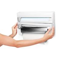 Metaltex Keukenrolhouder met Snijhulp Wit - thumbnail