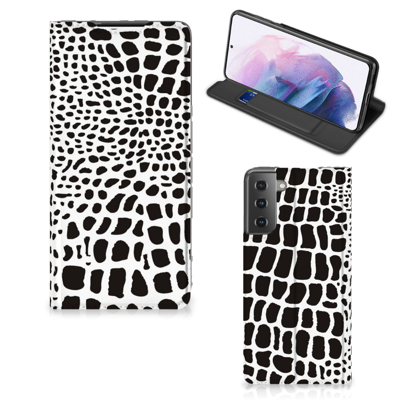 Samsung Galaxy S21 Plus | Hoesje maken | Slangenprint