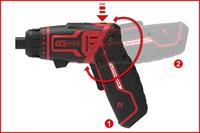 KS TOOLS Ks-tools accu schroevendraaier "monster" cordless bit drill set 27-tlg. - thumbnail