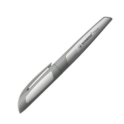 Vulpen stabilo flow blister m grijs Vulpen stabilo flow blister m grijs