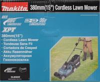 Makita dlm382z | 2x 18v accu grasmaaier | 38 cm | zonder accu's en laders - dlm382z - thumbnail