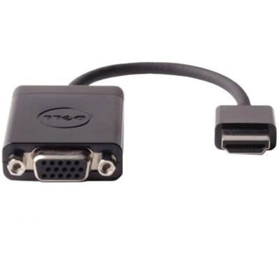 Dell 492-11682 HDMI / VGA Adapter [1x HDMI-stekker - 1x VGA-bus] Zwart