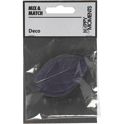 Creativ Company Skeleton leaves , l: 6-8 cm, blauw, 20 stuk/ 1 doos Creativ Company Skeleton leaves , l: 6-8 cm, blauw, 20 stuk/ 1 doos