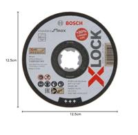 Bosch Accessories X-LOCK 2608619363 Doorslijpschijf recht 125 mm 1 stuk(s) Inox - thumbnail