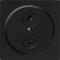 GIRA INZPL STEREO WCD ZWART SC - thumbnail