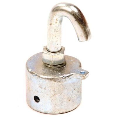 Eindstuk ronde haak (43 mm.)