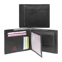 dR Amsterdam Waxi Billfold 10CC black Heren portemonnee - thumbnail