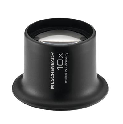 Eschenbach 1124110 Horlogemakersloep Vergrotingsfactor: 10 x Lensgrootte: (Ø) 25 mm Antraciet