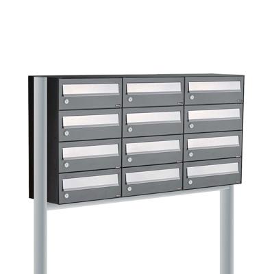 Allux Hive Set 3-Breed, 4-Hoog Op Statief Antraciet - 40030065_3x4s
