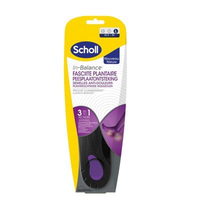 Scholl In-Balance Inlegzolen Peesplaatontsteking Maat L