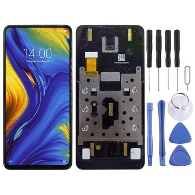 LCD-scherm en digitizer volledige montage met frame voor Xiaomi mi mix 3 (zwart) LCD-scherm en digitizer volledige montage met frame voor Xiaomi mi mix 3 (zwart)
