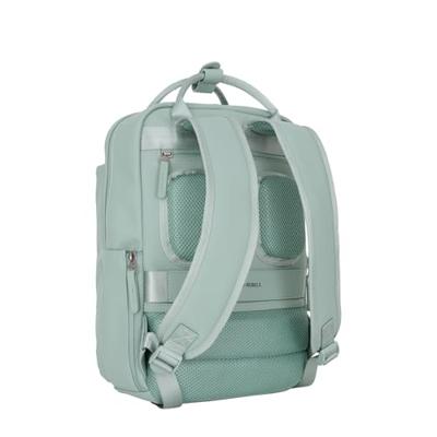 New Rebels Harper Miami Rugzak 9L Waterafstotende Laptop Rugtas 13 inch Schooltas en Werktas van PU Comfortabel Salie Green New Rebels Harper Miami Rugzak 9L Waterafstotende Laptop Rugtas 13 inch Schooltas en Werktas van PU Comfortabel Salie Green