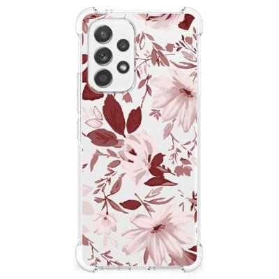 Back Cover Samsung Galaxy A53 5G Watercolor Flowers Back Cover Samsung Galaxy A53 5G Watercolor Flowers