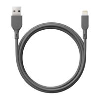 GP USB-laadkabel USB 2.0 USB-A stekker, Apple Lightning stekker 1.00 m Grijs GPCBCl1NGYUSB160 - thumbnail