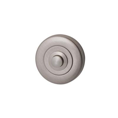 Hardbrass Beldrukker Artax rond - PVD Inox Hardbrass Beldrukker Artax rond - PVD Inox