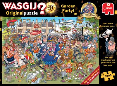 Jumbo Puzzel Wasgij Original 40 Garden Party 2x1000 Stukjes
