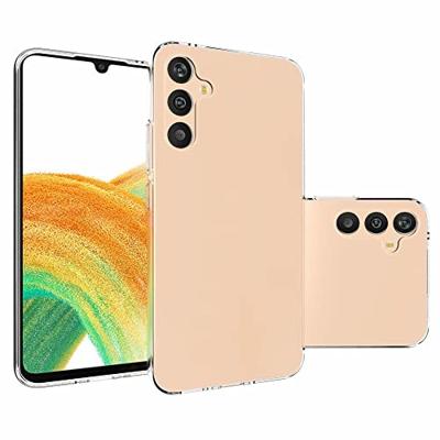 Lunso - Samsung Galaxy A34 - TPU Backcover hoes - Transparant Lunso - Samsung Galaxy A34 - TPU Backcover hoes - Transparant