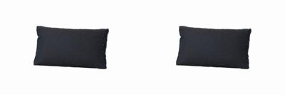 Kussen Lounge rug soft 73x40 Basic zwart (2 stuks) Madison - Madison Kussen Lounge rug soft 73x40 Basic zwart (2 stuks) Madison - Madison