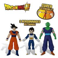 Figura elastica DRAGON BALL - Confezione da 3 - MONSTER FLEX - thumbnail