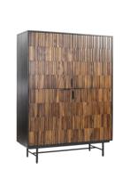 Tower Living Opbergkast 'Dimaro' Sheesham- en mangohout, 160 x 120cm - thumbnail