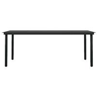 7-delige Tuinset zwart - thumbnail