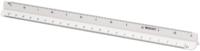 Westcott schaallat, 30 cm, 1:20; 1:25; 1:50; 1:75; 1:100 en 1:125 - thumbnail