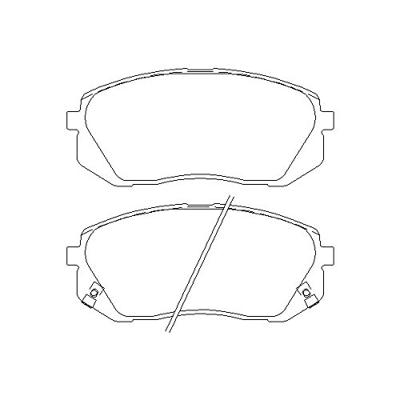 Remblokkenset, schijfrem 2450101