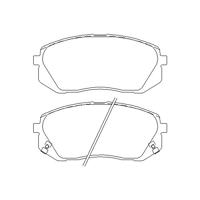 Remblokkenset, schijfrem 2450101 - thumbnail