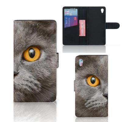 Telefoonhoesje met Pasjes Sony Xperia Z3 Britse Korthaar Telefoonhoesje met Pasjes Sony Xperia Z3 Britse Korthaar
