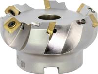 Promat/Tecwerk Vlakfrees | nominale-d. 80 mm | vernikkeld met interne koeling | snedeaantal 5 SE.. 1204 AF - 4000859003 - thumbnail