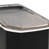 VidaXL Ijsblokjesmachine 1,4 l 15 kg/24 u zwart - thumbnail