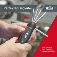 Wiha Inbus Haakse schroevendraaierset 1.5 mm, 2 mm, 2.5 mm, 3 mm, 4 mm, 5 mm, 6 mm 7-delig - thumbnail