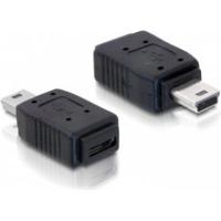 Delock USB 2.0 Adapter [1x Mini-USB 2.0 - 1x Micro-USB-bus] 65155 - thumbnail