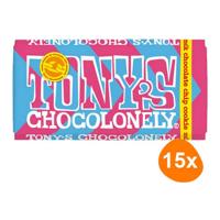Tony's Chocolonely - Melk Chocolate Chip Cookie - 15x 180g - thumbnail