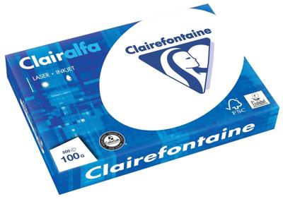Clairefontaine Clairalfa presentatiepapier A3, 100 g, pak van 500 vel Clairefontaine Clairalfa presentatiepapier A3, 100 g, pak van 500 vel