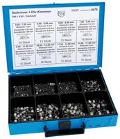 Dresselhaus slangklemmen assortiment sort. 1-ear clamp stepless - thumbnail