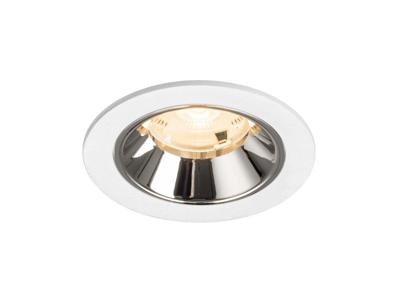 SLV InbouwspotNuminos S wit/chroom 2700K - 20gr - 1009444