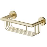 Stijlvol RVS Doucherek Geborsteld Goud - 30 cm - thumbnail