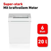 Ideal Office 2245 Papierversnipperaar 11 vellen Strip cut 4 mm P-2 20 l Ook geschikt voor Paperclips, Nietjes, Creditcards - thumbnail